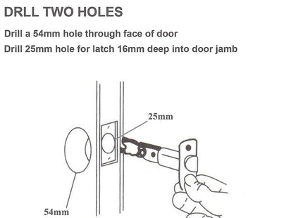 Exterior Door Handle Lock Satin Nickel Keyed Entry Wave Style Probrico