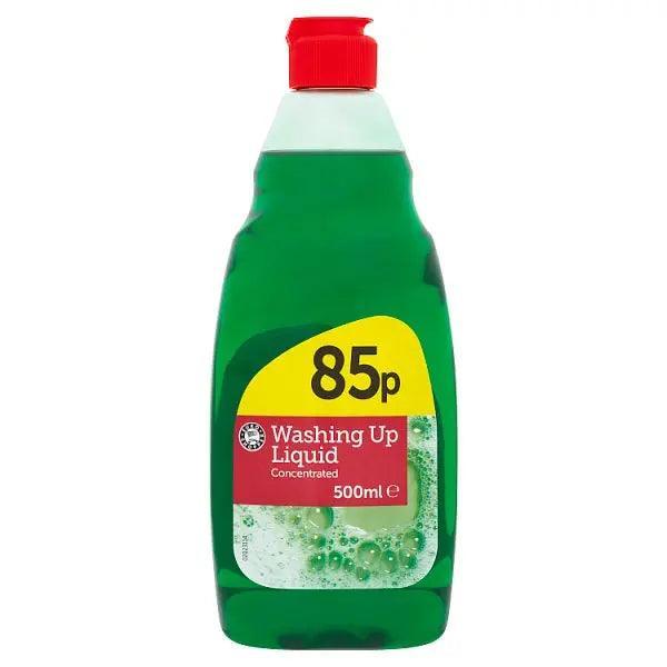 Euro Shopper Concentrated Washing Up Liquid 500ml (Case of 8)