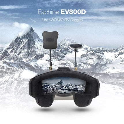 EV800D FPV True Diversity FPV Goggles w/ DVR