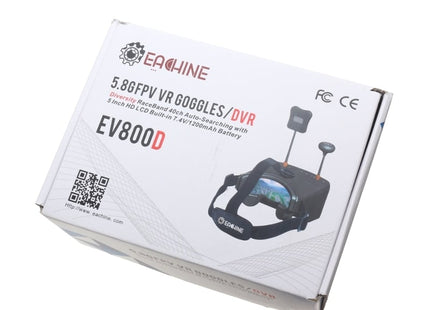 EV800D FPV True Diversity FPV Goggles w/ DVR