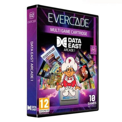 Evercade Data East Arcade Cartridge 1