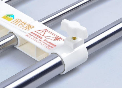 Extendable Closet Shelf Rod, 45-70cm, Clothes Hanger Organizer Metal