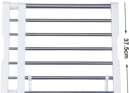 Extendable Closet Shelf Rod, 45-70cm, Clothes Hanger Organizer Metal