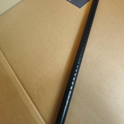 Extendable Shower Curtain Rod No Drilling 110-160CM Black Tension Rod