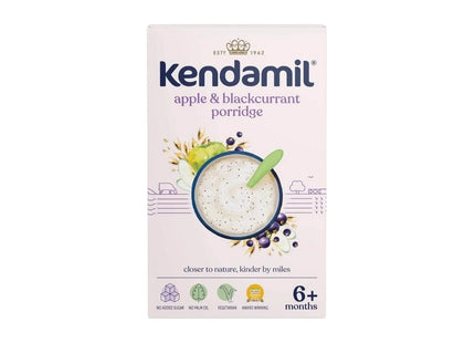 Kendamil Apple & Blackcurrant Porridge 6+ months 150g