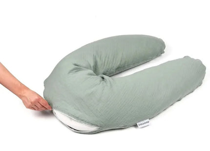 Doomoo Comfy Big Muslin Maternity Pillow - Green