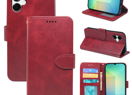 Samsung Galaxy A06 5G Book Flip Case Leather Wallet