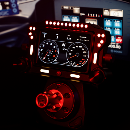 Conspit CSD SimHub Dashboard – 5″ IPS Race Display with RGB Alerts