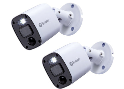 Swann 1080P Wired DVR CCTV Add-On Bullet Camera - Pack of 2
