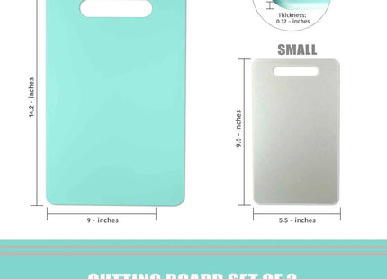 Premium Utility Chopping Board with Handles Food Safe BPA Free Dishwasher Safe