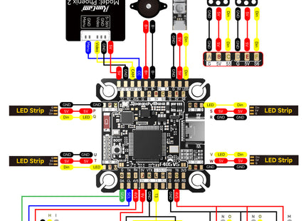 SpeedyBee F405 V5 OX32 55A 30x30  Deluxe Stack