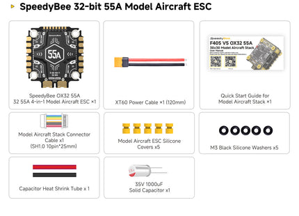SpeedyBee F405 V5 OX32 55A 30x30  Deluxe Stack