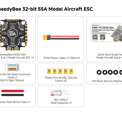 SpeedyBee F405 V5 OX32 55A 30x30  Deluxe Stack