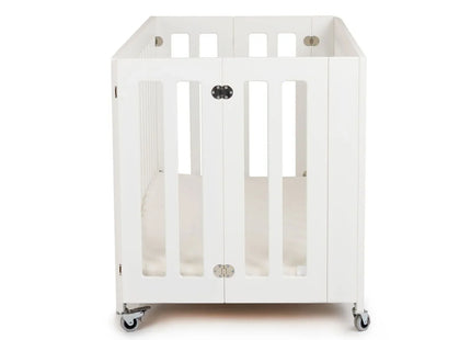 Caploonba Folding MDF Crib 60x120cm - White