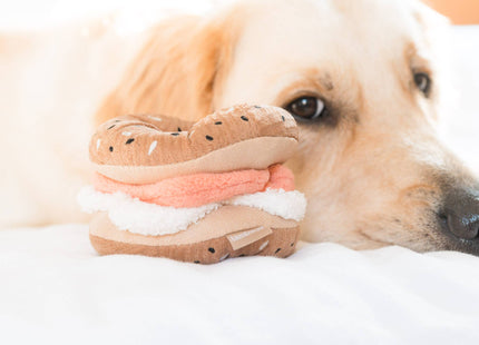 Bagel + Pickle enrichment dog toy