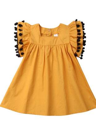 Children Newborn Clothing Sleeveless Kids Girls Dress