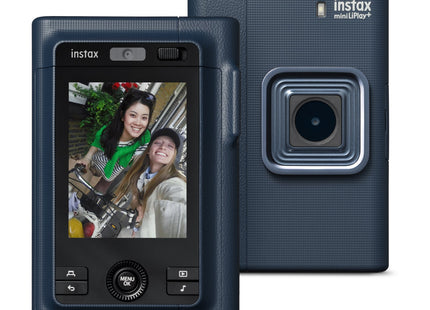 Fujifilm Instax Mini LiPlay Plus Hybrid Instant Camera - Navy