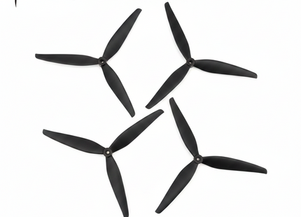 HQProp LR10X5X3 (2CW+2CCW) Black-Glass Fiber Reinforced Nylon