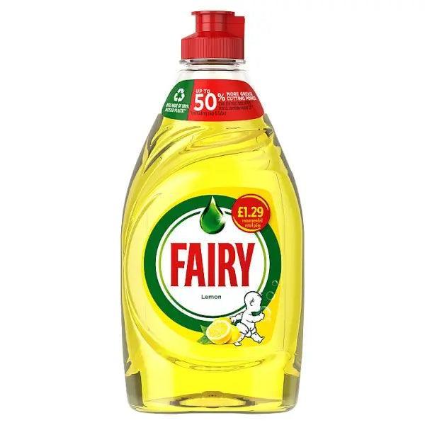 Fairy Lemon Washing Up Liquid with LiftAction 320ML (Case of 10)