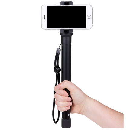 PRAKTICA Vloggers Desktop Tripod Kit with Phone Mount and Monopod Adapter - Black