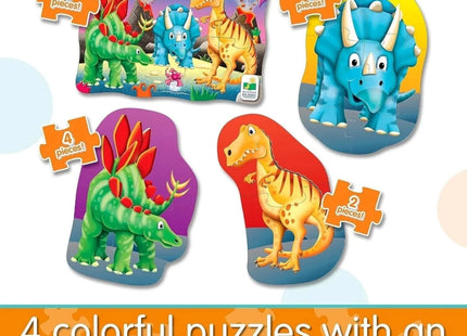 My First Puzzle Sets 4-in-1 Puzzle Set - Dino