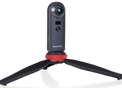 PRAKTICA Vloggers Desktop Tripod Kit with Phone Mount and Monopod Adapter - Black