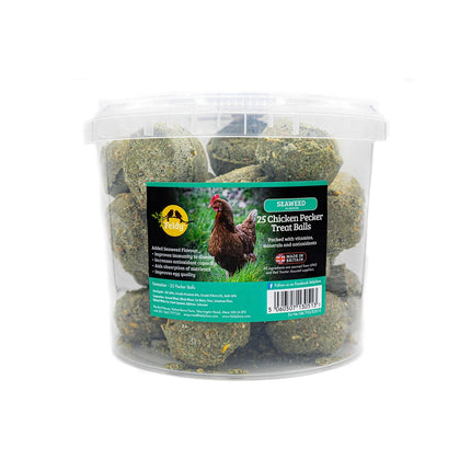 Feldy Chicken Pecking & Grazer Balls X25 - choose your flavour - BOREDOM BUSTER