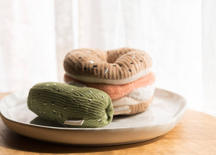 Bagel + Pickle enrichment dog toy