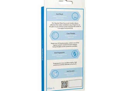 Xquisite 2D Glass Screen Protector Shield for iPhone 16 & iPhone 15