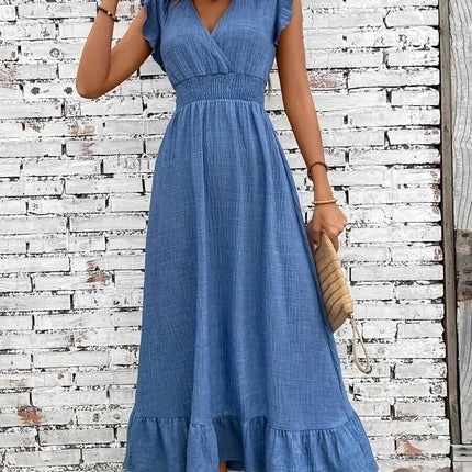 Floral Jumpsuit for Women - Versatile Printed Design with Pleated Skirt, Sizes S-XXL