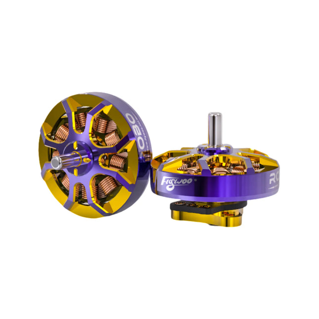 Flywoo ROBO 1002  23500KV Fpv Motor Gold/Purple