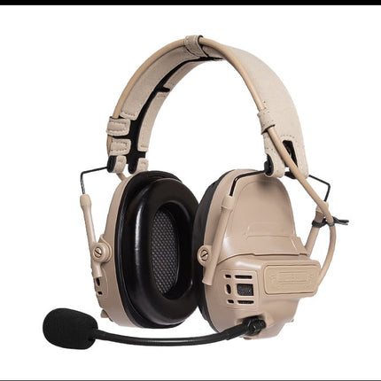FMA-FCS Falcon Ears Tactical Communication Headset STD (Black / Tan)