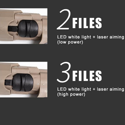 FMA MAWL-C+ Weapon Light (Nylon Version)  Black / Dark Earth