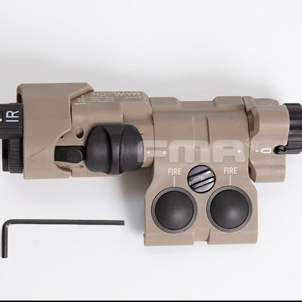 FMA MAWL-C+ Weapon Light (Nylon Version)  Black / Dark Earth