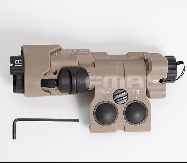 FMA MAWL-C+ Weapon Light (Nylon Version)  Black / Dark Earth