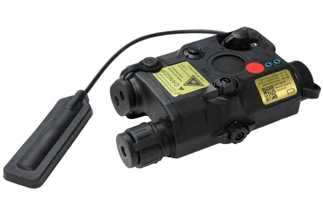 FMA PEQ LA5  LED White Light + Red Laser With IR Black