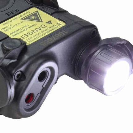 FMA PEQ LA5  LED White Light + Red Laser With IR Black