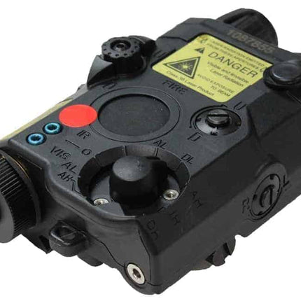 FMA PEQ LA5  LED White Light + Red Laser With IR Black