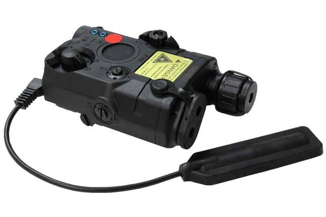 FMA PEQ LA5  LED White Light + Red Laser With IR Black