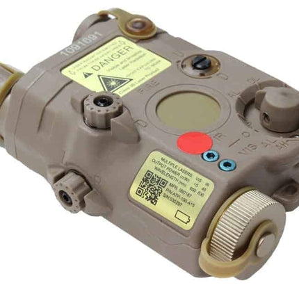 FMA PEQ LA5   LED White Light + Red Laser With IR Dark Earth