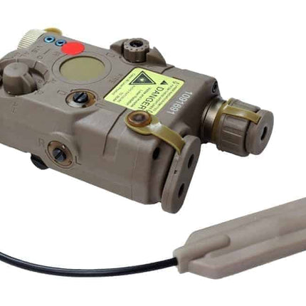 FMA PEQ LA5   LED White Light + Red Laser With IR Dark Earth