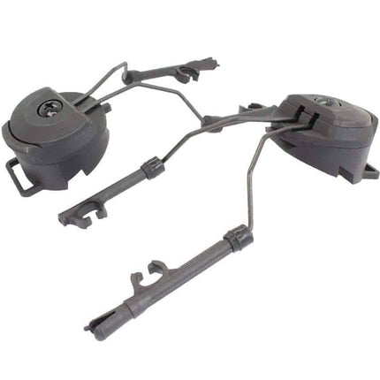 FMA PT Headset and Helmet Rail Adapter Set - Black