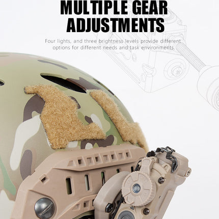 FMA Rattler Stalk Helmet Light System - Dark Earth