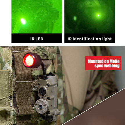 FMA Rattler Stalk Helmet Light System - Dark Earth