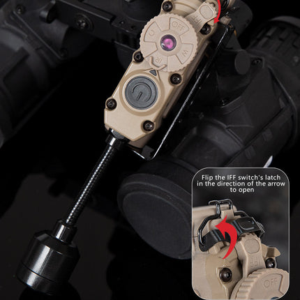FMA Rattler Stalk Helmet Light System - Dark Earth