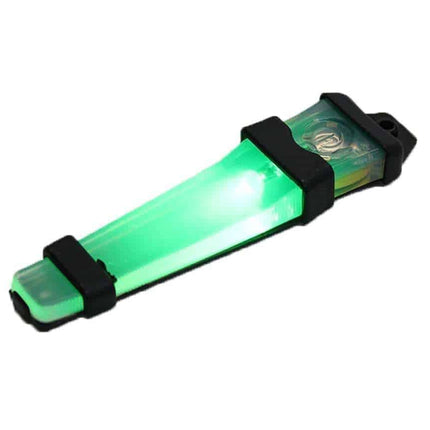 FMA Velcro V light Black - Green light