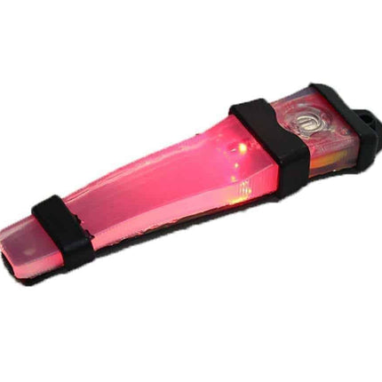 FMA Velcro V light Black - RED light