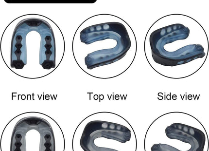 Football Mouth Guard Adult Youth Sports Mouthguard with Strap 4 Pack Multisport