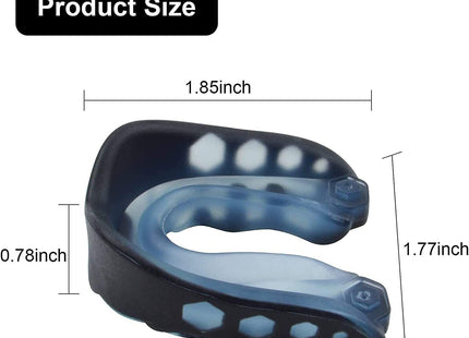 Football Mouth Guard Adult Youth Sports Mouthguard with Strap 4 Pack Multisport
