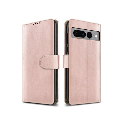 Google Pixel 7 Pro Book Flip Case Leather Wallet